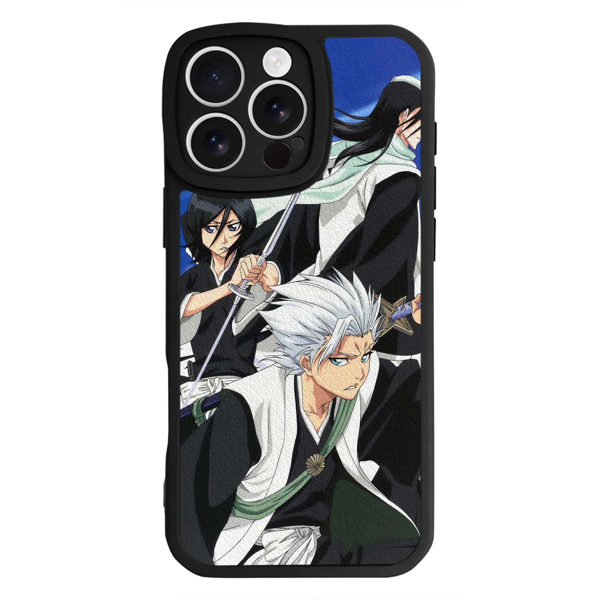 （画像用） ブリーチ BLEACH 【iPhone 16シリーズ対応】シリコンスマホケース（レザー調） 材質：シリコン